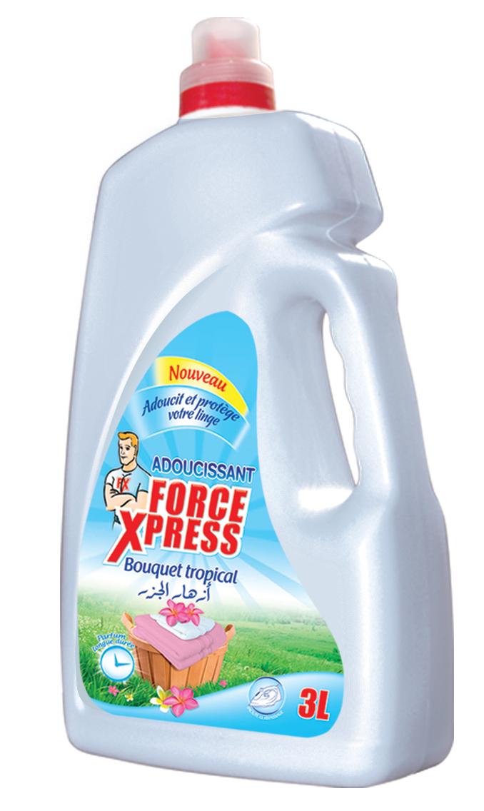 Force Xpress - Fabric Softener Bouquet Tropical 3L